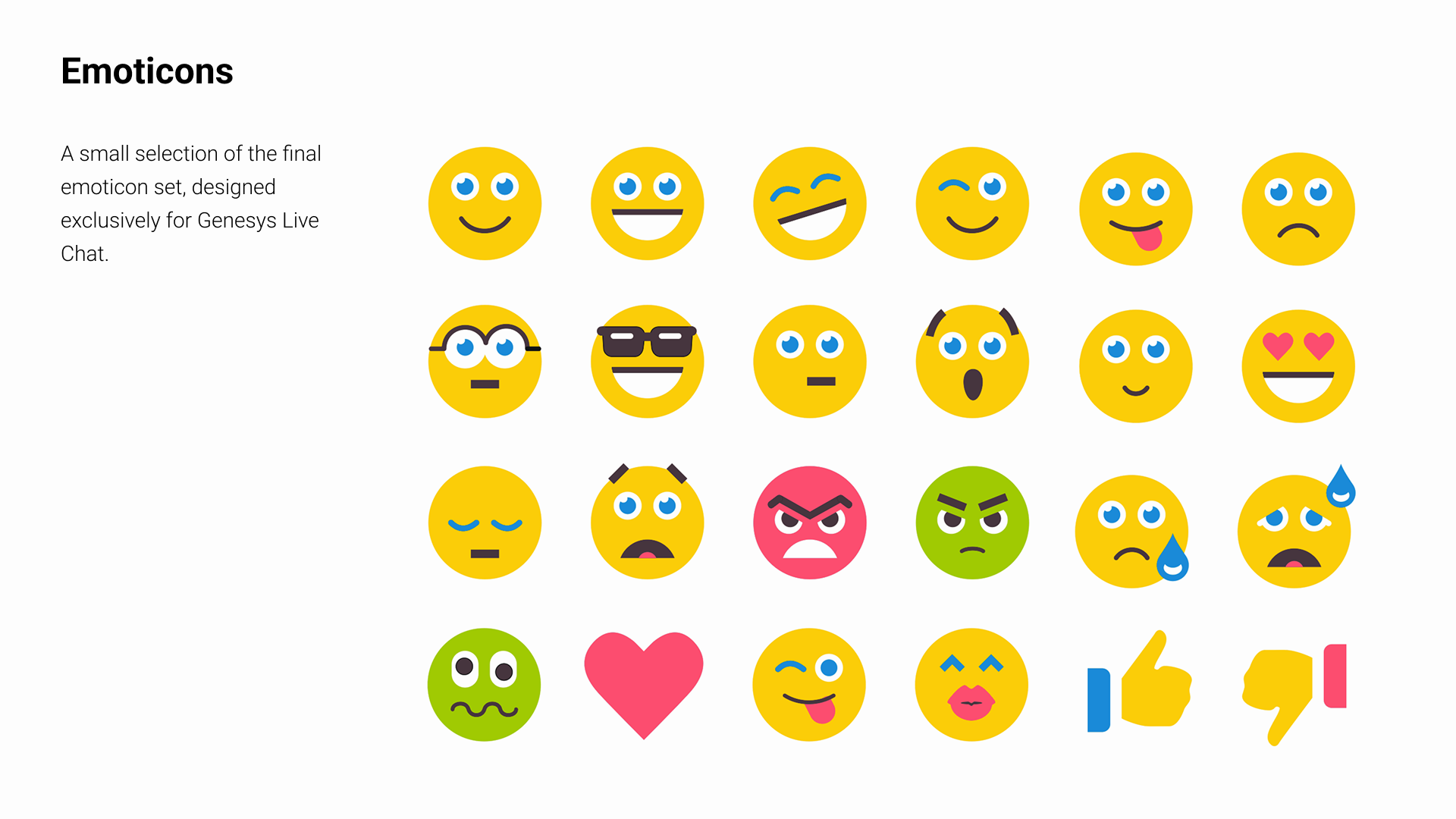 emoticons redesign