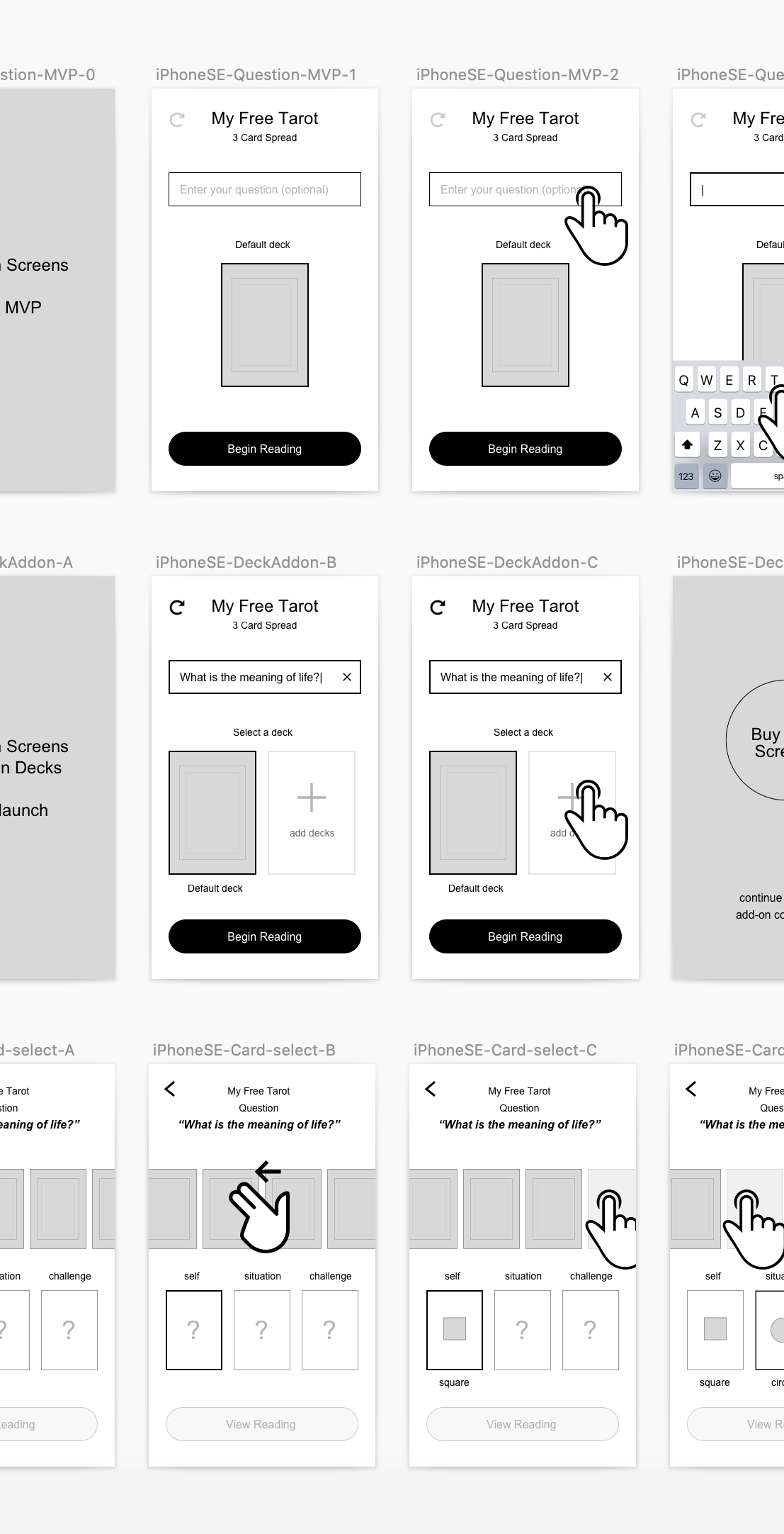 wireframes